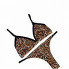 INES ANIMAL PRINT MARRON Y NEGRO